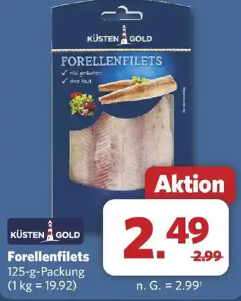 Combi KÜSTEN GOLD Forellenfilets Angebot