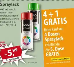 Sonderpreis Baumarkt Spraylack Angebot