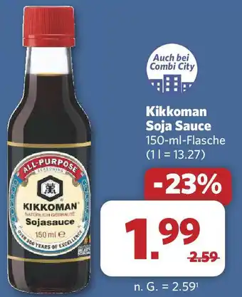 Combi Kikkoman Soja Sauce Angebot