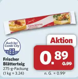 Combi Frischer Blätterteig Angebot