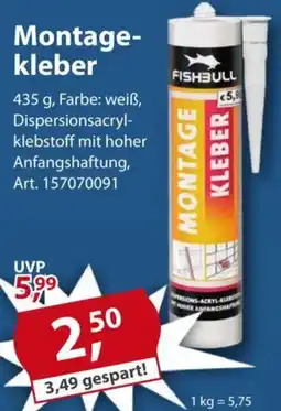 Sonderpreis Baumarkt FISHBULL Montagekleber Angebot