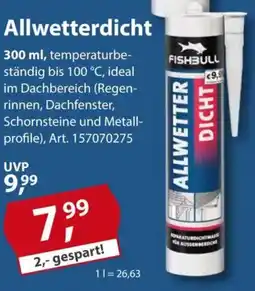 Sonderpreis Baumarkt FISHBULL Allwetterdicht Angebot