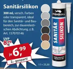 Sonderpreis Baumarkt FISHBULL Sanitärsilikon Angebot