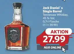 Combi Jack Daniel's Single Barrel Tennessee Whiskey Angebot