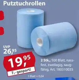 Sonderpreis Baumarkt Putztuchrollen Angebot