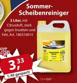 Sonderpreis Baumarkt Sommer- Scheibenreiniger Angebot