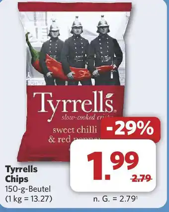 Combi Tyrrells Chips Angebot