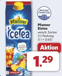 Combi Pfanner Eistee Angebot