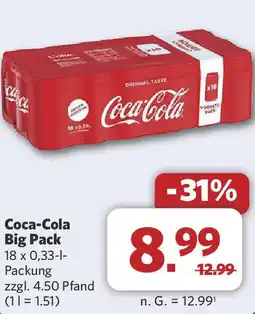 Combi Coca-Cola Big Pack Angebot