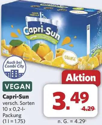 Combi VEGAN Capri-Sun Angebot