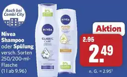 Combi Nivea Shampoo oder Spülung Angebot