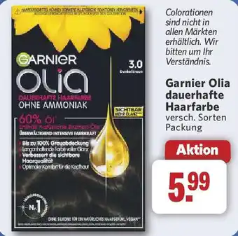 Combi Garnier Olia dauerhafte Haarfarbe Angebot