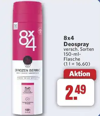 Combi 8x4 Deospray Angebot