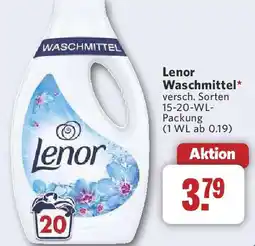 Combi Lenor Waschmittel Angebot