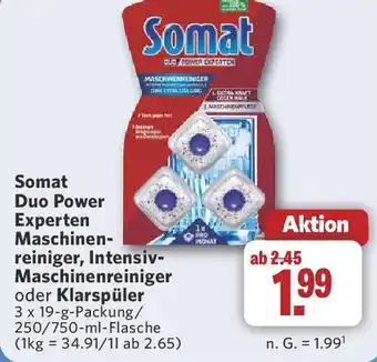 Combi Somat Duo Power Experten Maschinen- reiniger, Intensiv- Maschinenreiniger oder Klarspüler Angebot