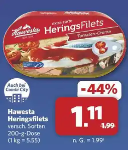 Combi Hawesta Heringsfilets Angebot