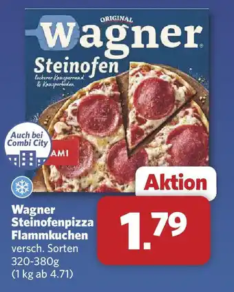 Combi Wagner Steinofenpizza Flammkuchen Angebot