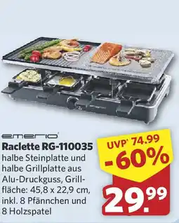 Combi emerio Raclette RG-110035 Angebot