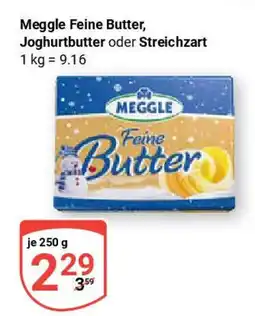 Globus Meggle Feine Butter, Joghurtbutter oder Streichzart Angebot