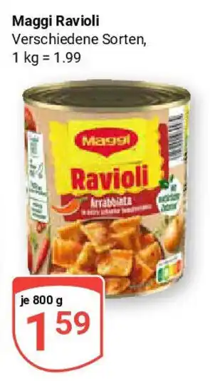 Globus Maggi Ravioli Angebot