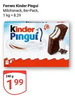 Globus Ferrero Kinder Pinguí Angebot