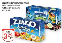 Globus Capri-Sun Erfrischungsgetränk Angebot