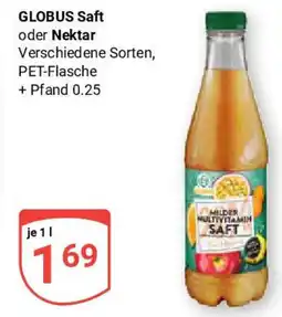 Globus GLOBUS Saft oder Nektar Angebot