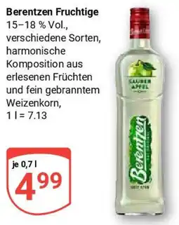 Globus Berentzen Fruchtige Angebot