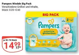 Globus Pampers Windeln Big Pack Angebot