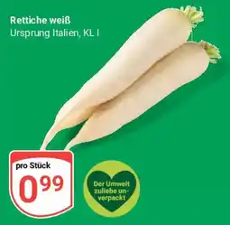 Globus Rettiche weiß Angebot