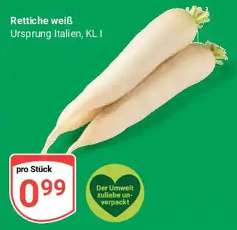 Globus Rettiche weiß Angebot