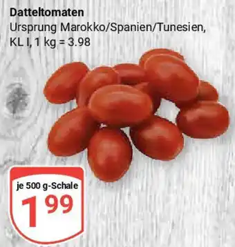 Globus Datteltomaten Angebot