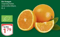 Globus Bio Orangen Angebot