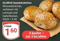 Globus GLOBUS Saatenbrötchen Angebot