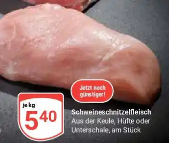Globus Schweineschnitzelfleisch Angebot