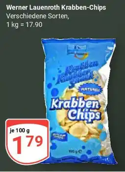 Globus Werner Lauenroth Krabben-Chips Angebot