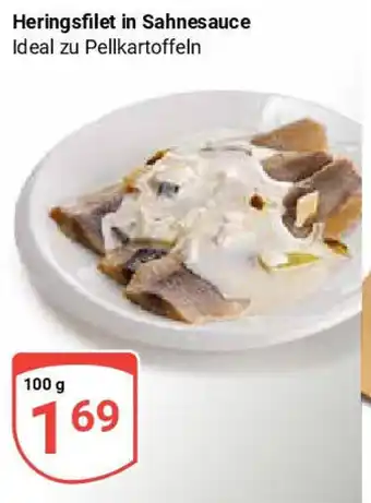 Globus Heringsfilet in Sahnesauce Angebot