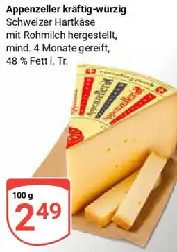 Globus Appenzeller kräftig-würzig Angebot