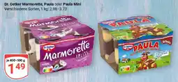 Globus Dr. Oetker Marmorette, Paula oder Paula Mini Angebot