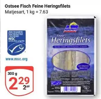 Globus Ostsee Fisch Feine Heringsfilets Angebot