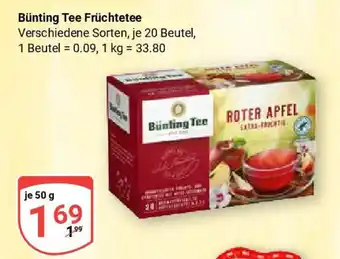 Globus Bünting Tee Früchtetee Angebot