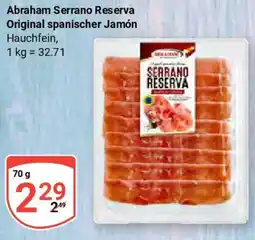 Globus Abraham Serrano Reserva Original spanischer Jamón Angebot