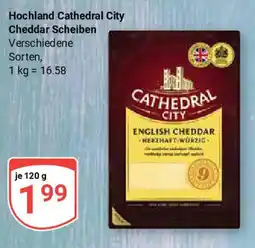 Globus Hochland Cathedral City Cheddar Scheiben Angebot