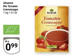 Globus Alnatura Bio Tomaten Cremesuppe Angebot