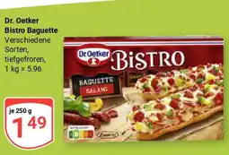 Globus Dr. Oetker Bistro Baguette Angebot