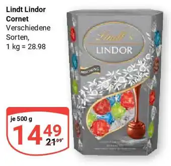 Globus Lindt Lindor Cornet Angebot