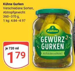 Globus Kühne Gurken Angebot