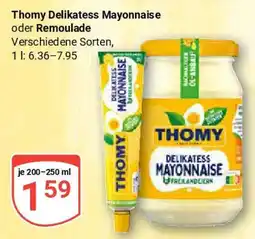 Globus Thomy Delikatess Mayonnaise oder Remoulade Angebot