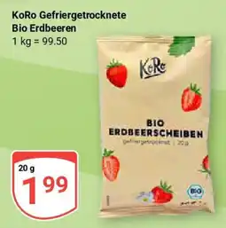 Globus KoRo Gefriergetrocknete Bio Erdbeeren Angebot