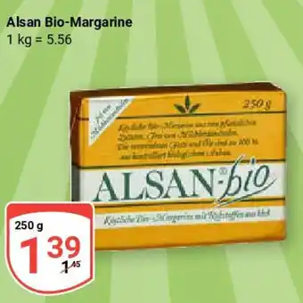 Globus Alsan Bio-Margarine Angebot